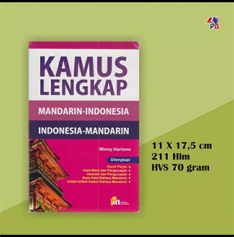 Kamus Mandarin Indonesia