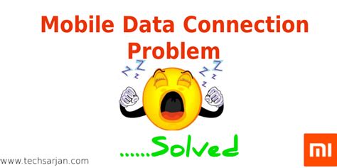 data connection problems