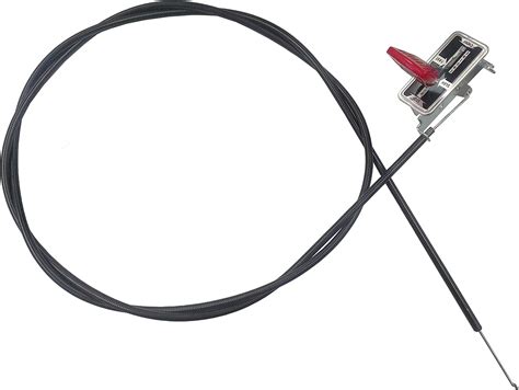 Lawn mower throttle cable