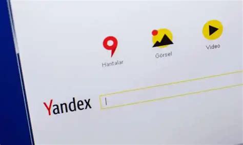 Fitur Pencarian pada Yandex