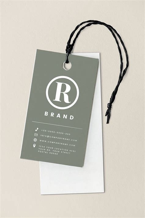 branded tags