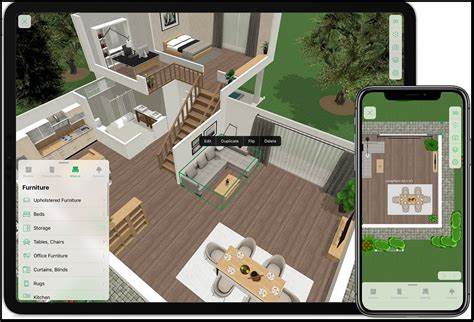 Aplikasi Desain Rumah 3D di Smartphone