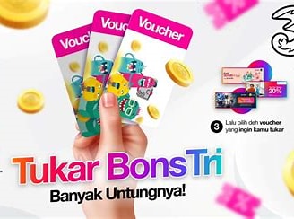 Konfirmasi Penukaran Poin Bonus Tri