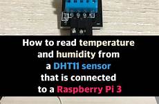 raspberry pi temperature dht11 humidity sensor connected read