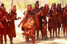 himba namibia people dancing