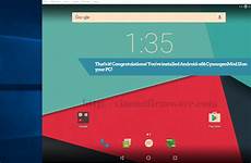 cyanogenmod x86 android pc virtualbox installed congratulations now