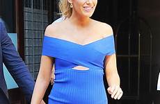 blake lively pregnant dress maternity reveals style cutout instyle choose board fashion potter expertise hugging harry body her june