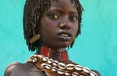 tribe african girl hamer ethiopia tribal girls women tribes africa omo litte flickr outfit ethiopian lafforgue eric
