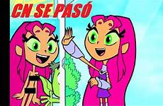 titanes los starfire jóvenes acción cn censura