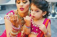 mother daughter indian mommy desi mom visit outfits kids