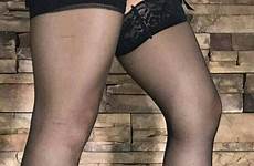 stockings gambe tacchi calze nere collant reggicalze tacones piernas salvato