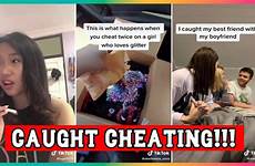 cheating tiktok caught
