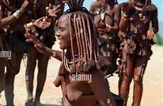 himba women namibia dance kaokoland perform stamping alamy