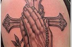 praying tatuaje kreuz brazo tattooimages faithful schulter rosary cristiana oran believers tatoos christianity