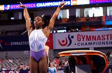 biles simone gymnastics wins championships title sports