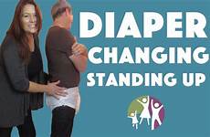 diapers adult changing autistic standing position