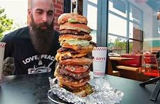 burger guys five biggest challenge ever