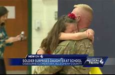 soldier daughter school surprises