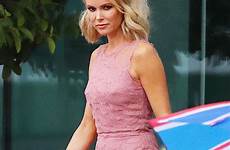 amanda holden nipples tight her braless judge frock fitting flashed talent britain got goes alesha tv dixon auditions express flashes