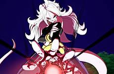 android 21 ball dragon wallpaper majin fighterz power wallpapers background dark hair long 4k 8k fighter 1080p anime click preview