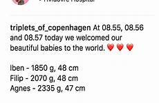 triplets week mom progression pregnancy carrying incredible having she has copenhagen instagram buzzfeed