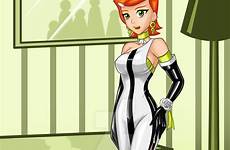 gwen ben deviantart tennyson rosvo dressed cartoon comics girl commission female dress characters disney latex big drawing akatsuki fan vampire