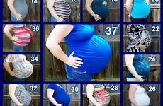 triplets pregnancy month months triplet collage toddler body