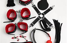 slave toys sex set sexy adult games handcuffs 10pcs whip bondage kit