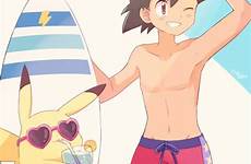ash pokemon ketchum fan pokémon moon swimsuit pikachu ghibli serena satoshi choose board misty chaud