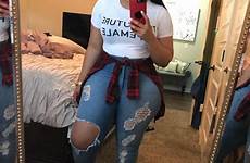 jeans outfits thick plus size women ripped girl girls fashion curvy outfit clothing cute casual instagram stylevore african idea summer
