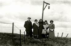 gallows oddities other victorian bygone photographic gibbet northumberland 20th hanged century elsdon
