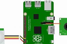 pi camera raspberry pir security system sensor project hackster motion io things used