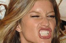 celebrity faces celebs sex mouth open mouths gisele famous celebrities funny their celeb bundchen face when opened most widely tongue