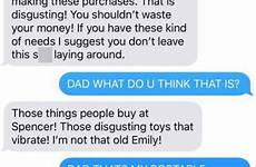 sex dad toy her message twitter awkward exchange found girl he daughter text story unfolded truly fashion father family supplied