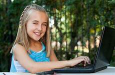 doing girl outdoors laptop cute homework schoolwork preview