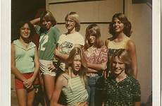 1970s vintage party polaroid teen girls old slumber retro 70s polaroids 1977 vibes school hair tumblr teens were prints 1971