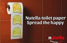 paper nutella toilet spread happy realfunny