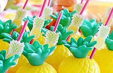 frutti tutti party birthday colorful pineapple themes fruit fruity karaspartyideas bout cups flamingo kids drink perfect kara
