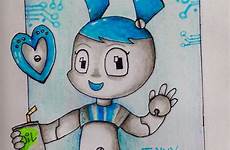 jenny wakeman xj life teenage robot deviantart style drawing drawings choose board baby