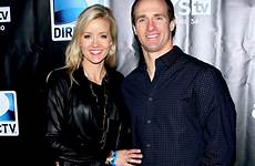 brees drew brittany wife fourth child expecting saints pregnant orleans directv rob kim getty