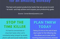 productivity tips infographic make workday amazing put together ve most