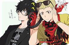 ryuji ren persona amamiya akira sakamoto joker twitter