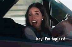 topless gif gifs bridesmaids wiig kristen driving quote movie hey