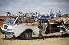 kenya bus deadly crash road traffic accident underscores woes kenyan safety pressphoto kurokawa dai agency european drove narok wreckage thursday