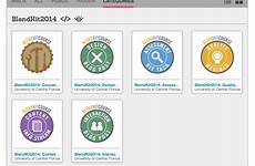 badges course blended size click bk