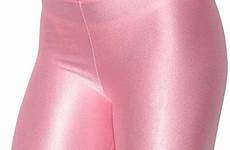 leggings shiny satin lycra pink women tights tight size fashion sexy amazon buy large choose board
