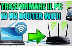 trasformare come router un il pc wi fi
