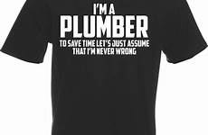 plumber plumbing funny shirt shirts wrench present gas gift women