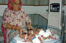 triplets oldest birth woman old treatment year ivf indian haryana give after childless gives devi years girl fertility gave boys