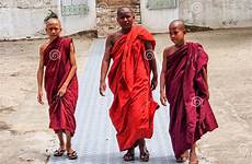 myanmar boy mandalay novice burmese buddhist country editorial stock may